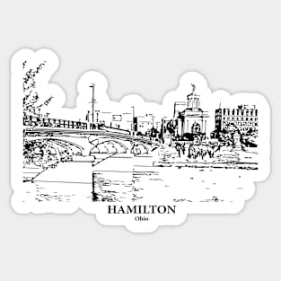 Hamilton - Ohio Sticker